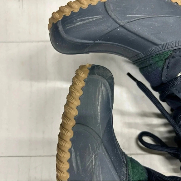 Isaac Mizrahi Live! Plaid Waterproof Mid-Shaft Lace-Up Boots‎ Womens 7M EUC - Picture 5 of 13